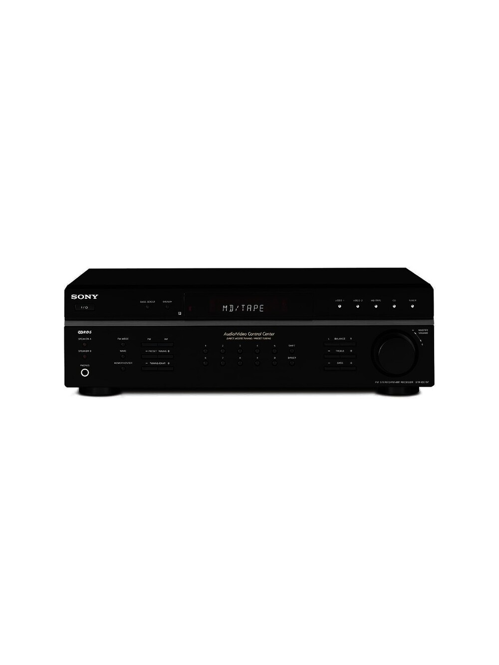 Sony Str-de197 Av Receiver Black